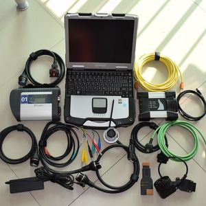 Prêt à utiliser SD Connect C4 et ICOM Suivant pour BMW avec 2024 Soft-Ware SSD Ensemble complet dans l'ordinateur portable de diagnostic CF31