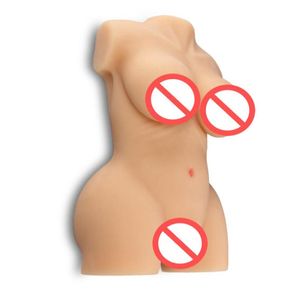 Muñeca sexual de silicona realista 3D artificial real Muñeca sexual de tamaño natural realista para hombres torso sexual con vagina y muñeca de pecho grande 3484383