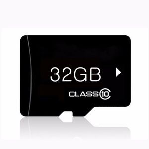 Tarjeta de memoria de 32GB de capacidad real Clase 10 TF con adaptador para teléfonos móviles Reproductor MP3/4 Tablet PC