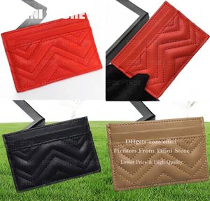 Real Pos Credit Card Holder Luxurys Designers Wallet 2021 Fashion Geuthesine Leather Femmes and Mens Business Mini Card Holder C4938455