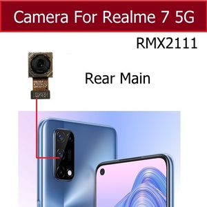 Module de caméra avant arrière pour Oppo Realme 7 Pro 7 5G Mini Front Small Facing Back Camera Flex Cable Câble Cable REAT