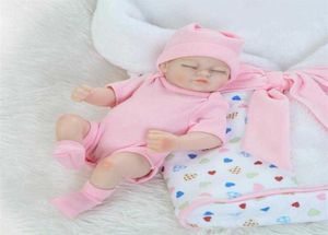 Reborn Dolls Full Silicone Body Reborn Baby Boy Sleeping Dipeing Girls Bath Lifelike Real Bebe Brinquedos Reborn Bonecas29314150940