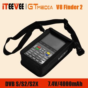 Récepteurs 1PC Satellite Finder TV GTMedia V8 Finder2 1080p HD DVBS2X / S2 / S MPEG2 MPEG4 H.264 (8 bits) YouTube pour USB WiFi 2.4G