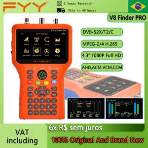 Récepteurs nouveaux GTMedia V8Finder METER PRO SATELLITE Signal Finder S2X / S2 / S / T2 / T / C Calculer l'angle de support AZ EL SAT