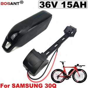 Batería de iones de litio recargable para bicicleta eléctrica 36V 15AH para Bafang 500W 800W Motor 10S + USB + interruptor Envío gratis