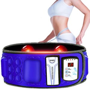 Recargable inalámbrico X5 Sauna Calefacción Adelgazamiento Masajeador Cinturón Belly Cintura Anti Celulitis Pérdida de peso Terapia de grasa Masaje 240313