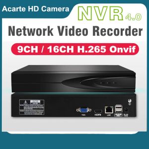 Registradora Seetong NVR Recorder 9Ch/16Ch 4K8MP/5MP/1080P H.265 Recordadora de video de red CCTV para la cámara IP ONVIF