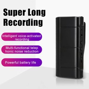 Enregistreur Enregistreur vocal 500 heures Dictaphone Audio Sound Activated Mini Digital Professional Micro Flash Drive Digital Recording Pen