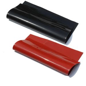 Hoja de goma de silicona roja/negra/blanca 250x250 mm de silicona negra, lámina de silicona de goma para resistencia al calor
