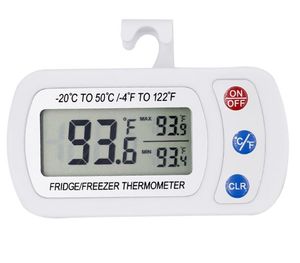 Refrigerator temperature thermometer record freezer, food freezer temperature meter, electronic digital display supermarket household