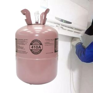 Réfrigérateurs Congélateurs Emballage de cylindre en acier au fréon Réfrigérant R404A dans une bouteille de gaz soudée en acier non rechargeable de 10,9 kg / 13 L En ISO