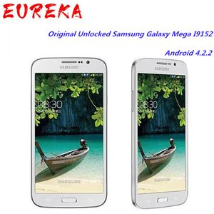 reacondicionado Desbloqueado Samsung Galaxy Mega I9152 GPS 5.8 pulgadas Dual Core 1.5GB RAM 8GB ROM 8MP 2 SIM WIFI Teléfono móvil con pantalla táctil