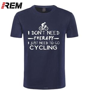 REM Nouvelle Arrivée Hommes D'été De Mode T-shirts Biker Cycle imprimé O-cou T-shirts Mâle À Manches Courtes Fitness T-shirts T200516
