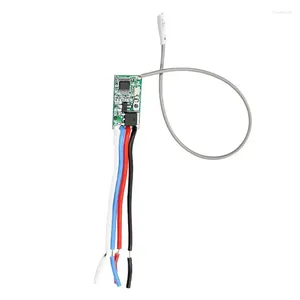 Controles remotos G5AA Versión mejorada 433MHz 1CH RF Receptor de relé Módulo de interruptor de control inalámbrico universal Controlador de luz LED