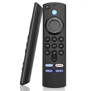 Télécommandes Remplacement Contrôle vocal pour Fire Stick TV de 3e génération Smart 4K Max Lite Cube Fonctionne avec Alexa