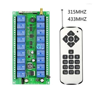 Télécommande Contrôle sans fil 315 MHz 433MHz récepteur d'émetteur RF Dropship 12V-36V