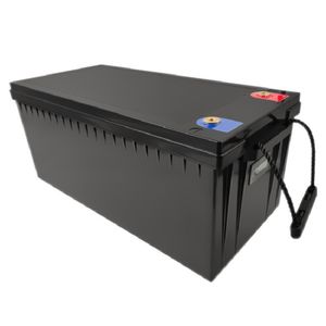 Batterie solaire au Lithium LiFePO4 12V, 200ah, surveillance à distance, avec BMS, pour camping-car/voiturette de golf