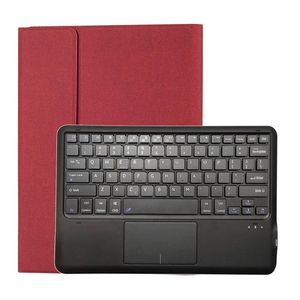 Étui en cuir de portefeuille de clavier Bluetooth sans fil amovible amovible et amovible pour ipad pro 12 9 2017 2020 avec stylo h252e