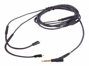 Remplacement du cordon de câble Audio de mise à niveau, prise Jack 35mm pour SHURE SE535 SE425 SE315 SE215 SE846, casque 2670071