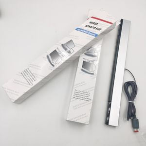 Le récepteur d'inducteur de rayon infrarouge de barre de capteur de mouvement à distance filaire de remplacement représente la boîte d'emballage de vente au détail de la console Wii U