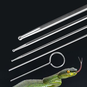 Fournitures pour reptiles, 6 pièces, Kit de sondes serpent, pointe à bille ronde, ensemble de sondes de sexage professionnelles pour reptiles, détecteur de genre 230925