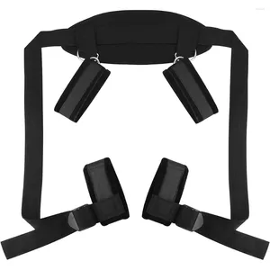 Bandes de résistance Garde Équipement musculaire Anneau en D réglable Sangle de cheville Sport Fitness Gym Jambe Entraînement Sangles de sécurité de la hanche Entraînement de protection