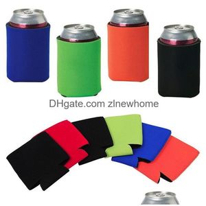 Équipements de restauration Fournitures En Gros 330 ml Bière Cola Boissons Canettes Sac Manches De Glace Zer Koozies 10 Couleur Drop Livraison Offi Dh5Bo