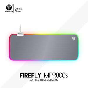 Descansos Fantech Firefly MPR800S RGB Gaming grande Mousepad 80 x 30 cm Carpeta retroiluminada XXL Ratón Ratón Repelente Repelente Mat