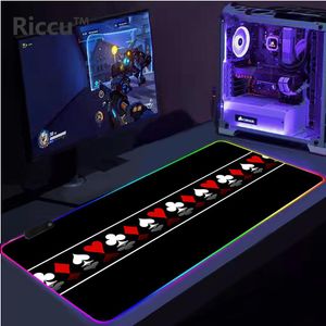 Rests Poker Table TAPS TAPPET MONDE Ordinage Gamiage PC RVB MOUSE PAD CLAVIES ACCESSOIRES ACCESSOIRES CHARGE KIT GAMER PADPORTOP XL KAWAII