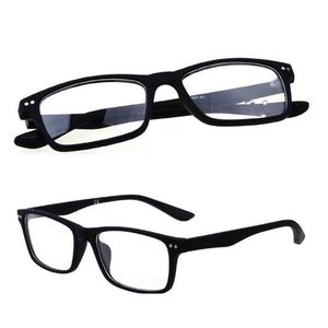 Marcos de anteojos de marca de moda clásica marcos de anteojos ópticos de acetato negro 8145