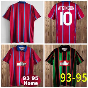 RETRO 1982 1995 1993 Jerseys de fútbol ROTTERDAM Peter Withe Bremner Tony Morley Gary Shaw uniforme CALCIO ATKINSON kits hombres Maillots de Football Jersey