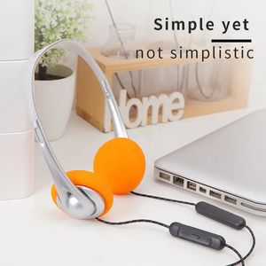 Retro Bluetooth con aros para auriculares Luz 50 g Música Mp3 Walkman INS Estilo Sentimientos Auriculares pequeños con cable portátiles Deportes Moda Accesorios para fotos