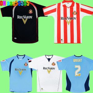 Camisetas de fútbol retro Sunderland manga larga CALDWELL WRIGHT Camisetas de fútbol 98 99 04 05 06 07 finales 86 88 Makin Gray Hoyte Breen Nosworthy