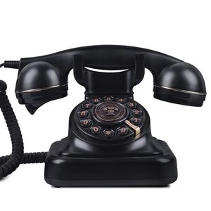 Téléphones rétro pour le bureau à domicile et l'école, ligne unique filaire, téléphone de base pour personnes âgées, téléphone fixe 240102
