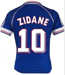 RETRO ZIDANE HENRY Maillot de foot français Maillot de foot MBAPPE RIBERY LIZARAZU MAKELELE maillot de foot GRIEZMANN BENZEMA DJORKAEFF VIEIRA CANTONA TREZEGUET PIRES