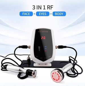 Machine faciale à radiofréquence RF, Massage du visage, du corps et des yeux, ridules, élimination des rides, raffermissement de la peau, masseur de rajeunissement ferme