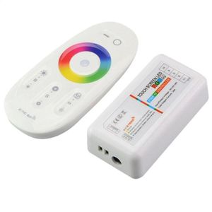 Télécommande RF DC12V-24V 6A 2.4G Écran Tactile Quatre Canaux Sans Fil pour 5050 RGBW LED Strip RGB