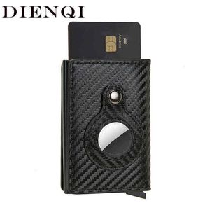 Rfid Card Holder Men Wallets Money Bag Male Black Short Wallet 2022 Small Leather Slim Mini For Airtag air Tag J220809310G