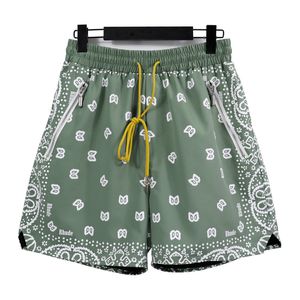 Rhude Shorts Hommes Femmes Designer 3m Réfléchissant Mode D'été Séchage Rapide Streetwear Casual Hip Hop Plage Sportswear Hommes Pantalons Courts SRV5