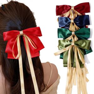 Ribbon Bowknot Coiffes Clips for Women Girls Hairpin Fashion Barrets Headwear Mignon Hair Accessoires