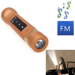 Montar en bicicleta multifunción música antorcha altavoz inalámbrico Bluetooth altavoz música MP3 + cargador banco de energía + linterna + Radio FM