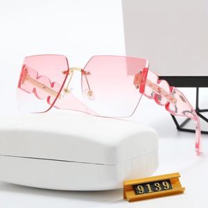 Lunettes de soleil sans jointure de concepteurs pour hommes verres de soleil pour hommes