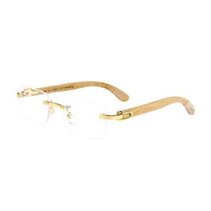 Rimls cuerno de búfalo de vidrio para hombres y mujeres polarizado nueva moda gafas de sol de madera marco de bambú de alta calidad gafas de madera doradaYO8J
