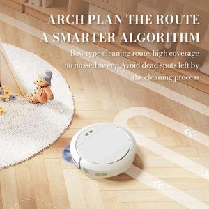 Robot Vacuum Cleaners 2024 Robot aspirateur automatique 3-en-1 intelligent sans fil balayage humide et sec Machine de nettoyage Ultra-mince vadrouille Smart Home23