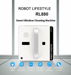 Limpiador de ventanas robótico Aspirador Inteligente Planificado Tipo Wifi App Control Ventana Vidrio Limpieza Robot 100 - 240V