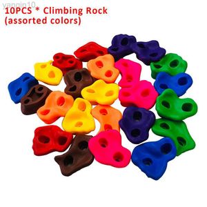 Protection des rochers Z30 Wall Stones Grip Intérieur Toys Outdoor Feet Hands Tente Enfants Enfants Small Agrand Agrand de jeu Couping Rock Set HKD230810