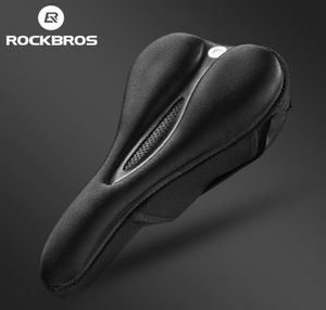 Rockbros Silicone Bicycle Saddle Cover Hollow Breathable Mtb Bike Seat Cushion Cover Silice Gel Saddle Cycling Accessories Par4106491