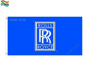 Rolls Royce Flags Banner Taille 3x5ft 90150cm avec Metal GrommetoutDoor Flag9175719