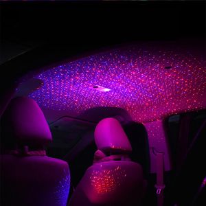 atmosphère ambiante romantique accoudoir boîte lumière voiture toit plafond étoile lumière scintillement effet néon lueur lampe laser avec boîte de vente au détail 255S
