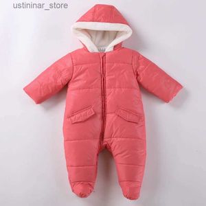 Rompers Baby Clothes Kids Vêtements Bodys Baby Cotton Mabet rembourré bébé chaud Pyjamas Front Front Zipper Enfants Vêtements L47